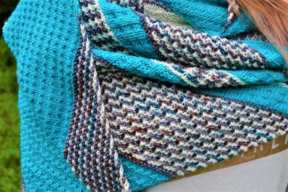 Mosaica shawl by Amanda Schwabe